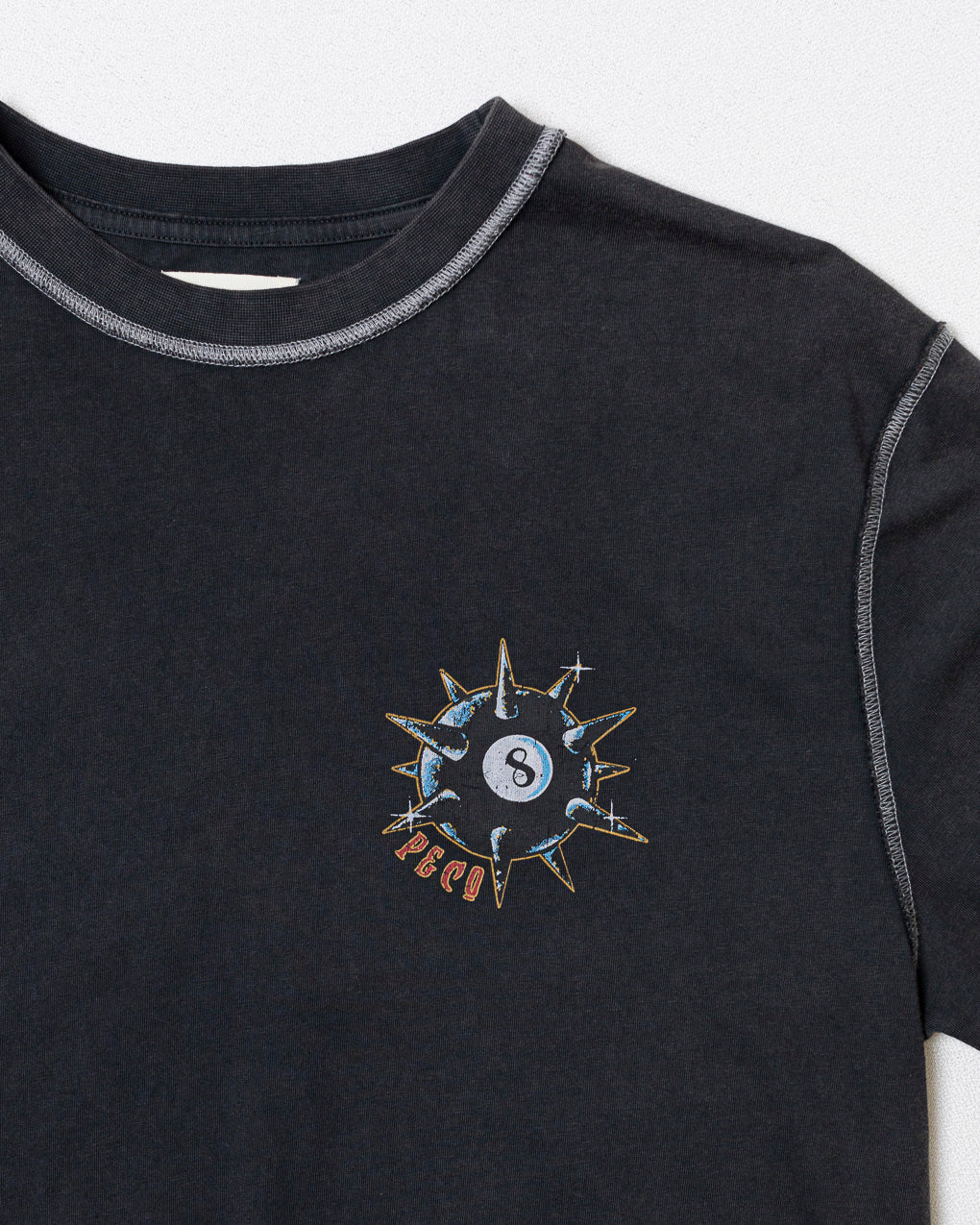 Don't Count On It Boxy T-shirt - Acid Wash