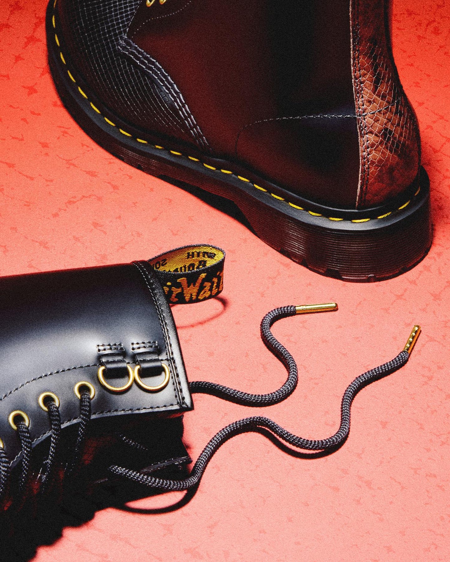 1460 Year of the Snake Leather Lace Up Ankle Boots