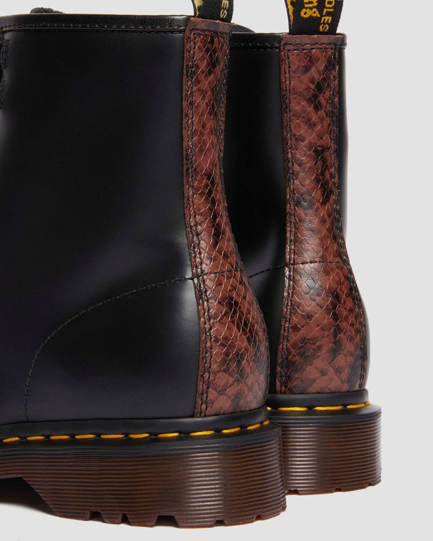 1460 Year of the Snake Leather Lace Up Ankle Boots