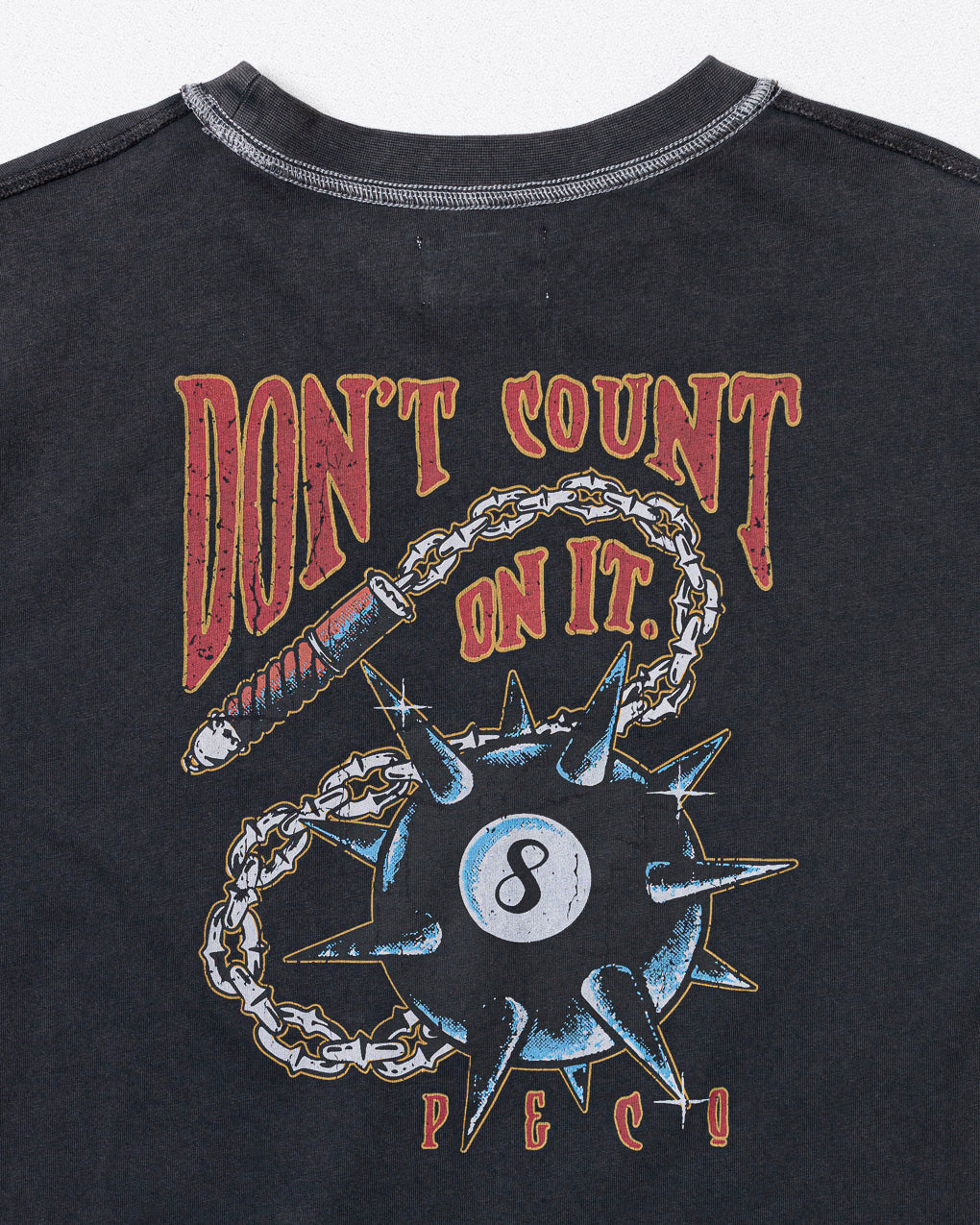 Don't Count On It Boxy T-shirt - Acid Wash
