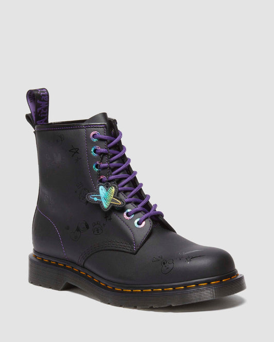 BT21 1460 Nappa Leather Lace Up Ankle Boots